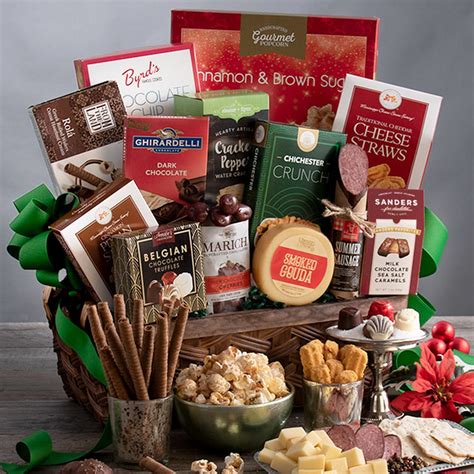 gourmet holiday gift baskets christmas